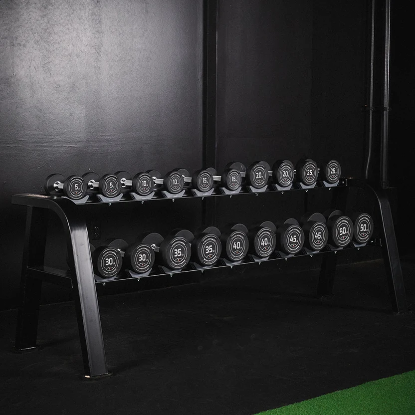 2-Tier Saddle Dumbbell Rack