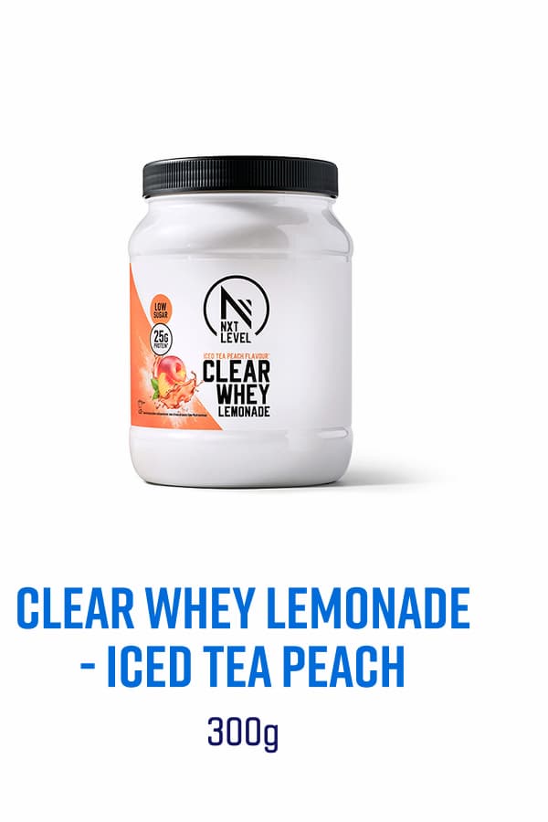 CLEAR WHEY LEMONADE - ICED TEA PEACH
