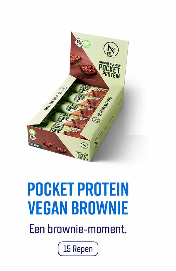 POCKET PROTEIN VEGAN BROWNIE