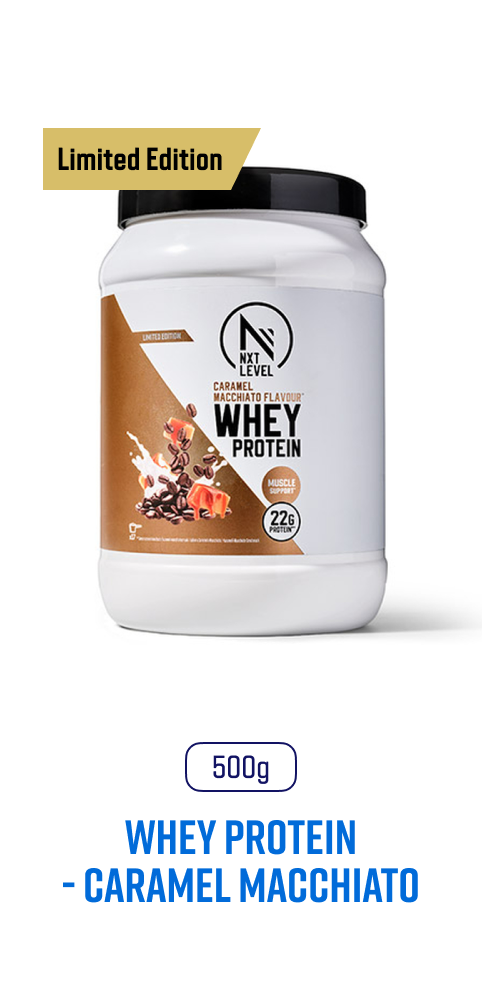 WHEY PROTEIN - CARAMEL MACCHIATO