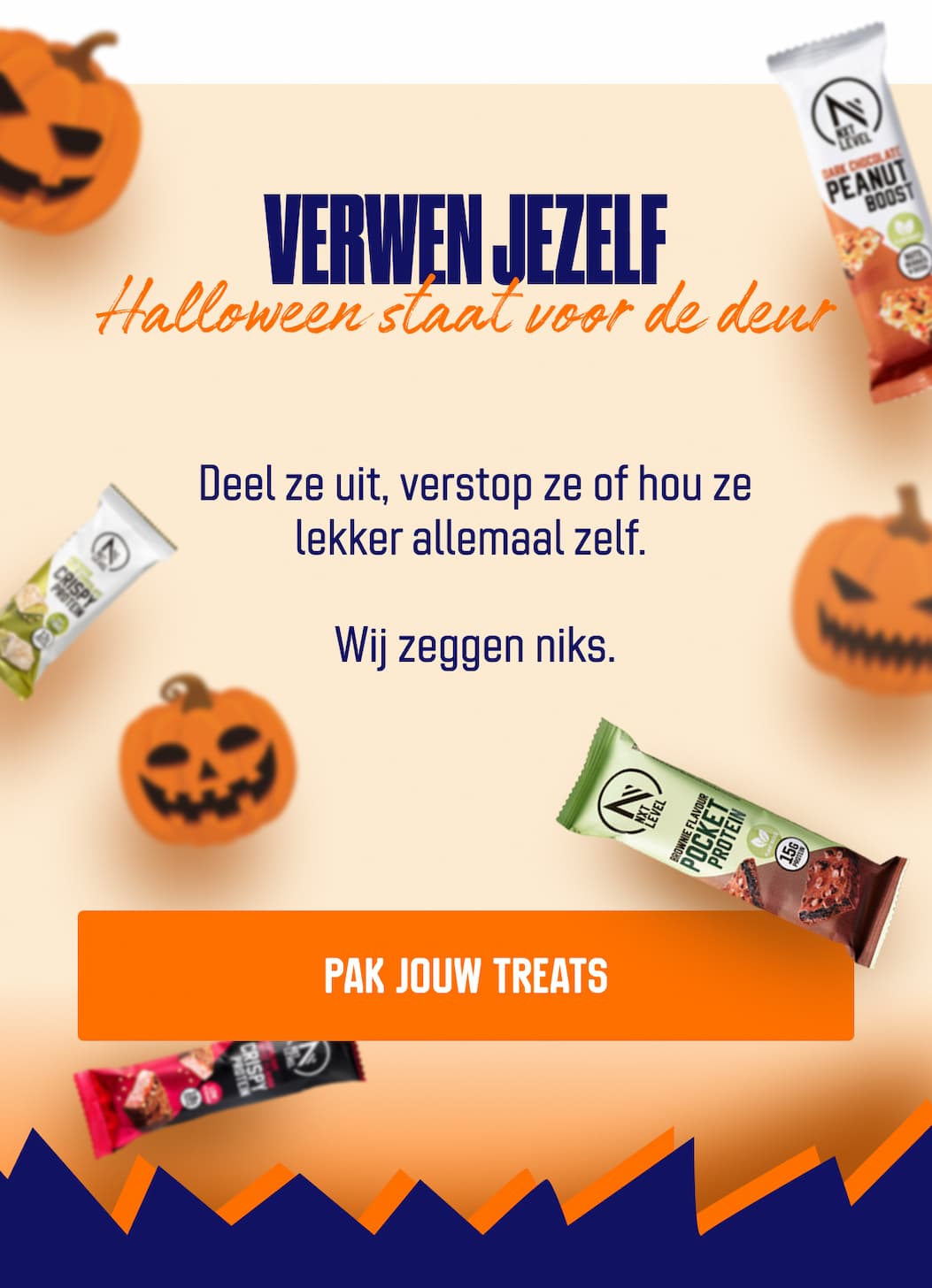 Deel ze uit, verstop ze of hou ze lekker allemaal zelf.  Wij zeggen niks.