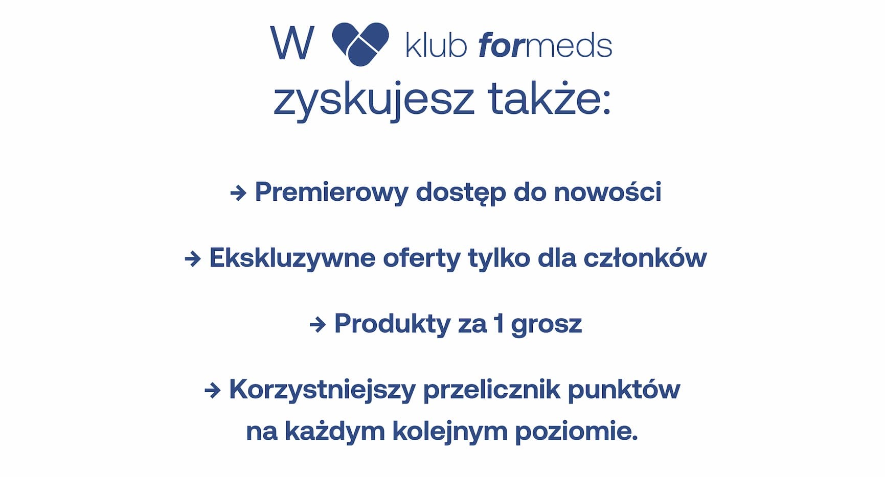 W klubie zyskujesz także:  → Premierowy dostęp do nowości  → Ekskluzywne oferty tylko dla członków  → Produkty za 1 grosz  → Korzystniejszy przelicznik punktów  na każdym kolejnym poziomie.