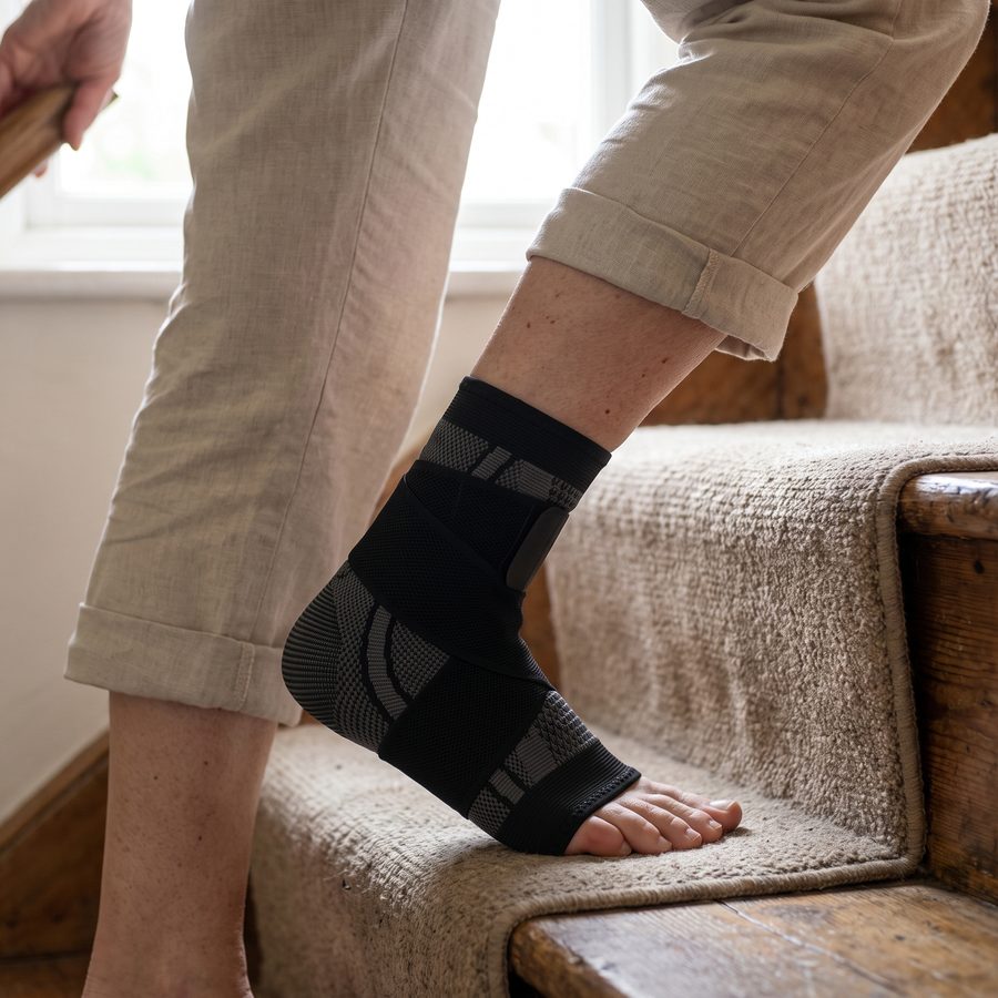 PlantaCore porté sur un pied dans un escalier