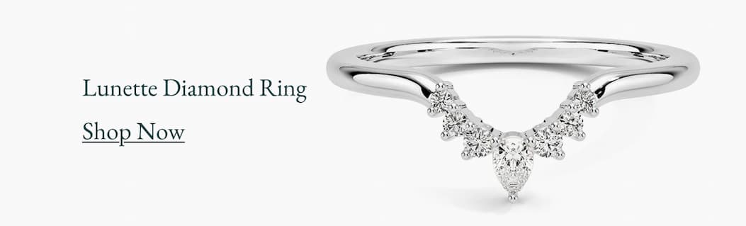 Lunette Diamond Ring