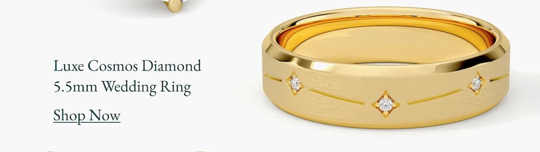 Luxe Cosmos Diamond 5.5mm Wedding Ring