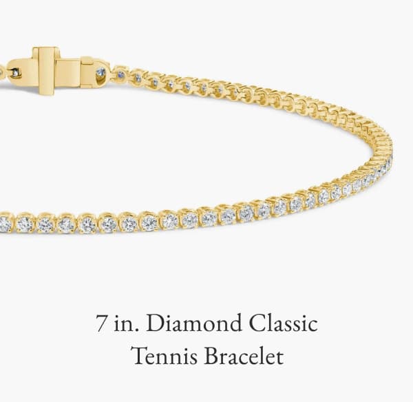 7 in. Diamond Classic Tennis Bracelet