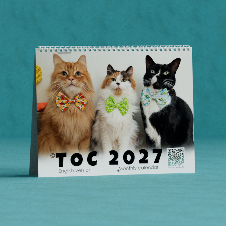 Featured Product: TOC 2027 Monthly Calendar