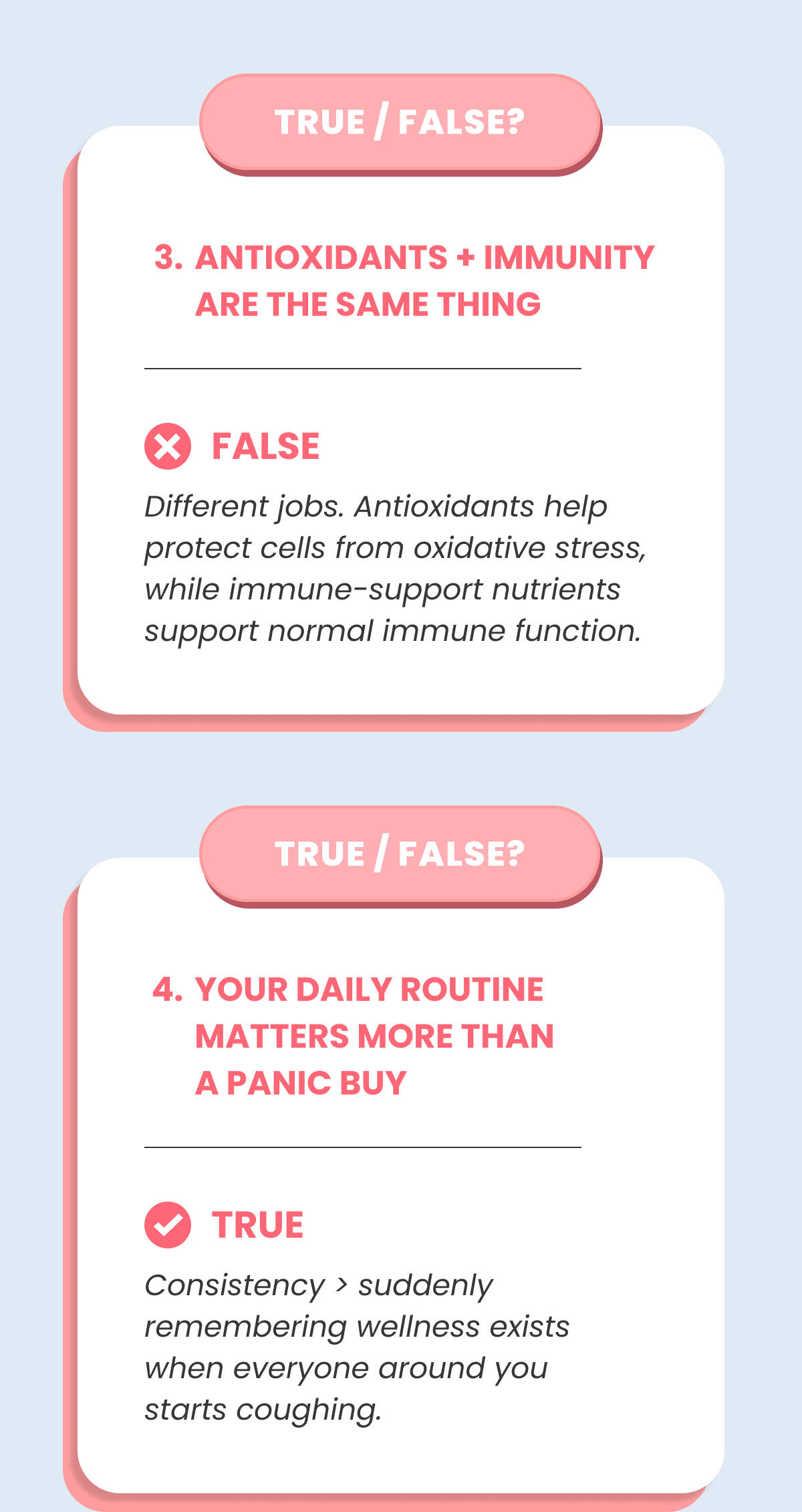 ANTIOXIDANTS + IMMUNITY ARE THE SAME THING