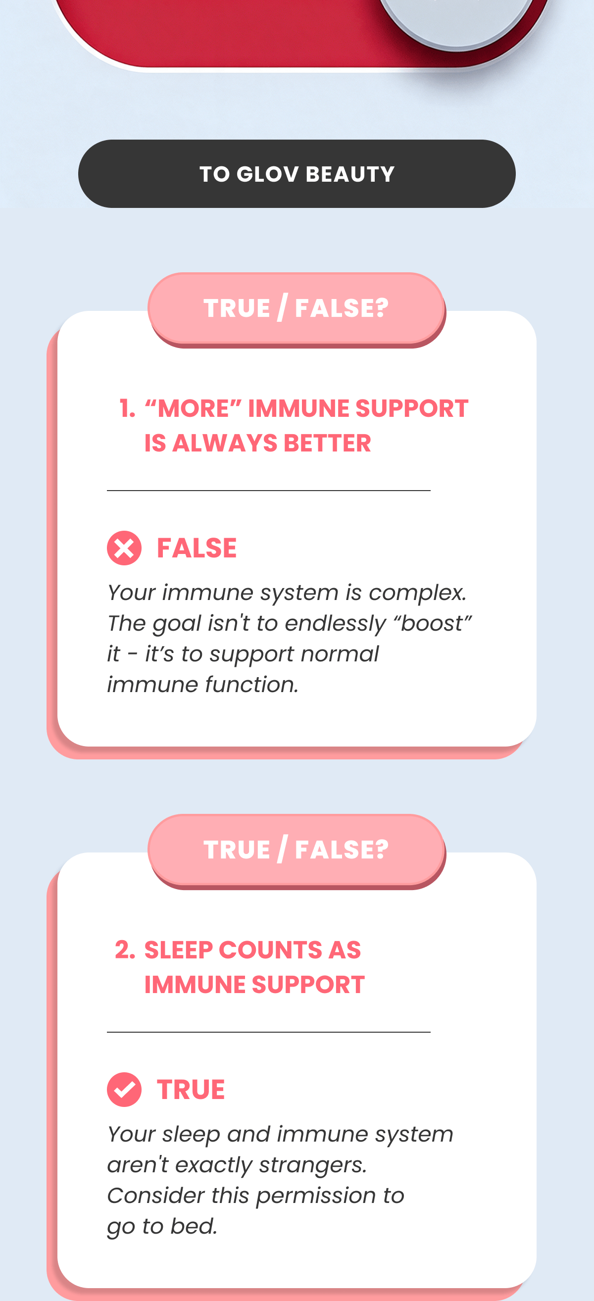 “MORE” IMMUNE SUPPORT IS ALWAYS BETTER