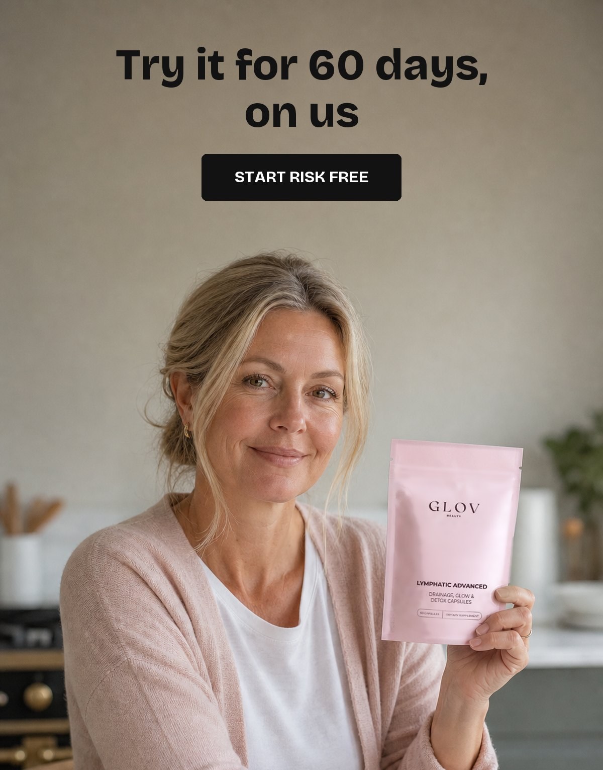 Try it for 60 days, on us. Start risk free.