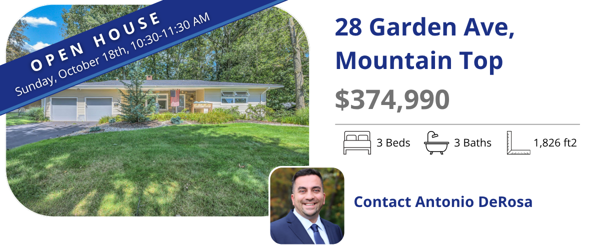 open house 28 garden ave