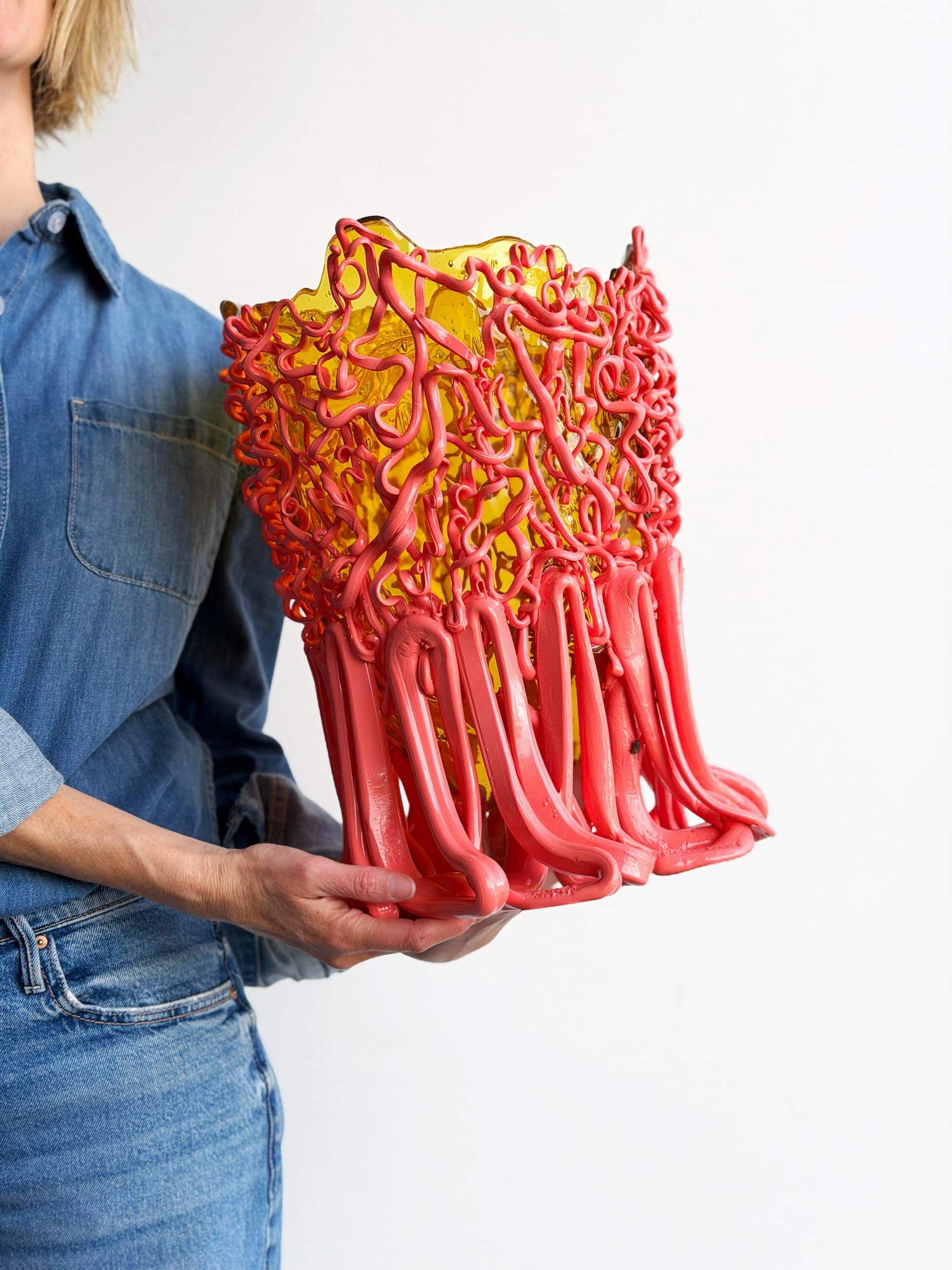 Gaetano Pesce handmade vase at JUMBLED