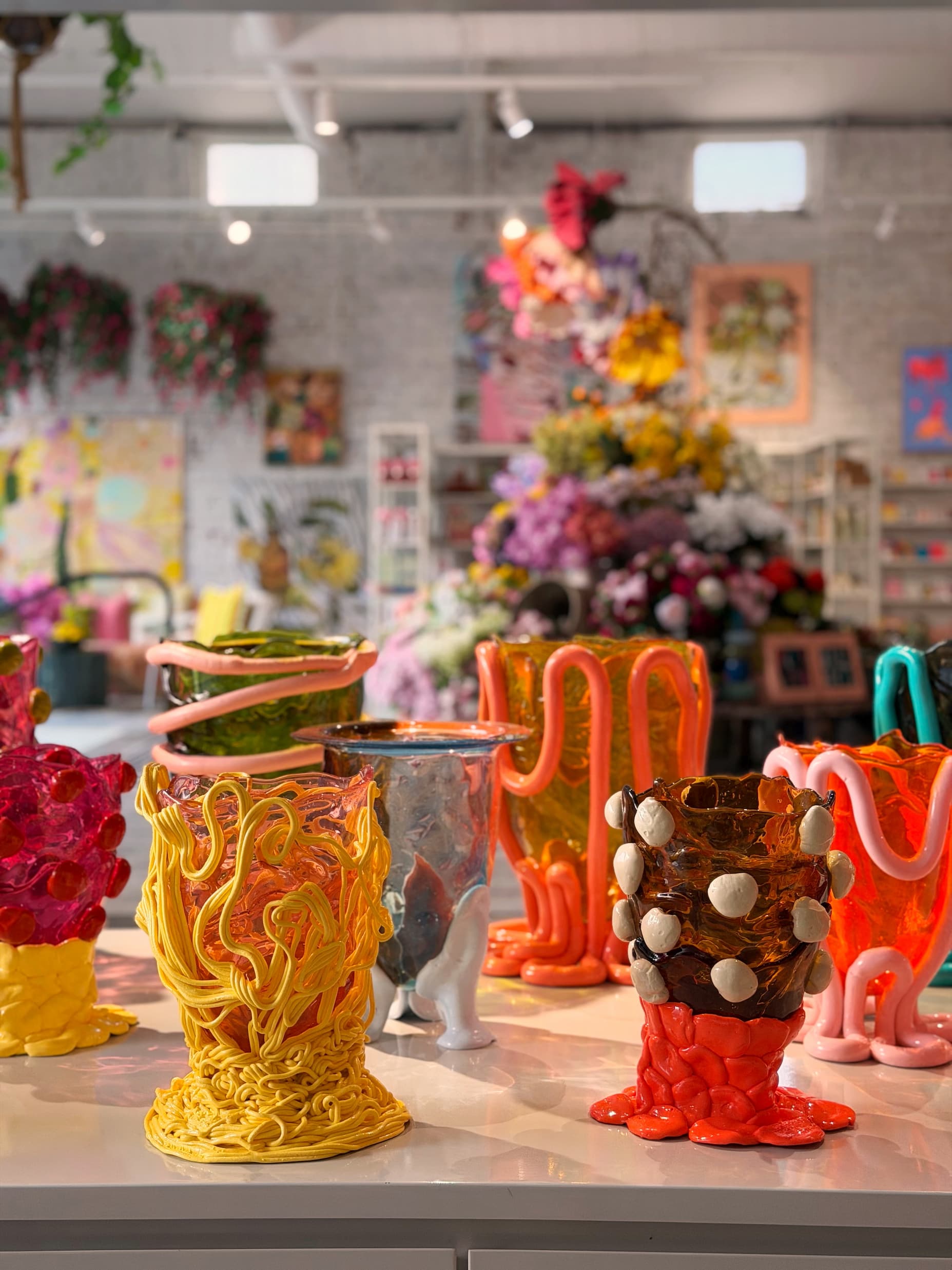 Gaetano Pesce handmade vase at JUMBLED