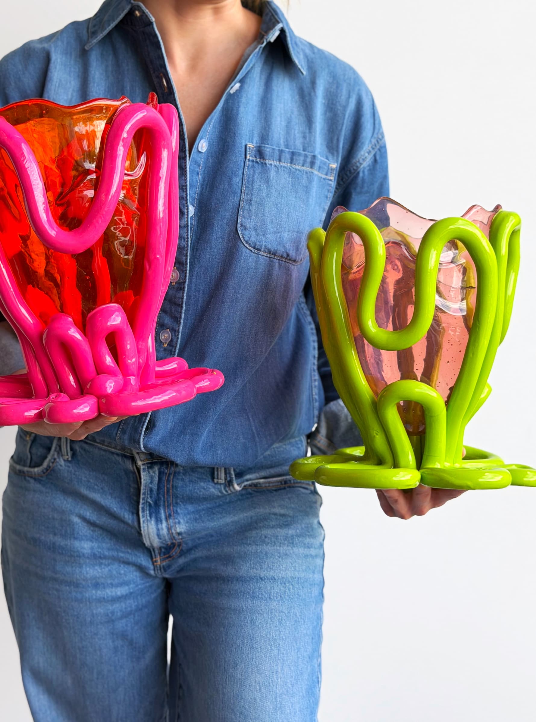 Gaetano Pesce handmade vase at JUMBLED