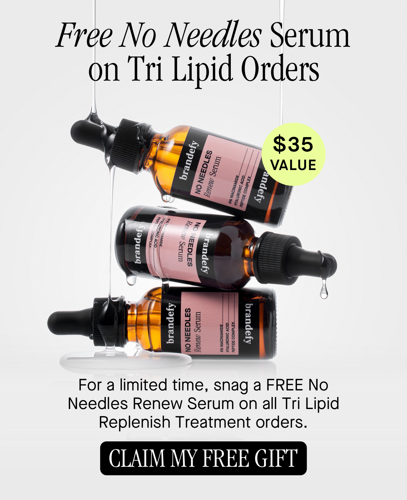 Free No Needles Serum