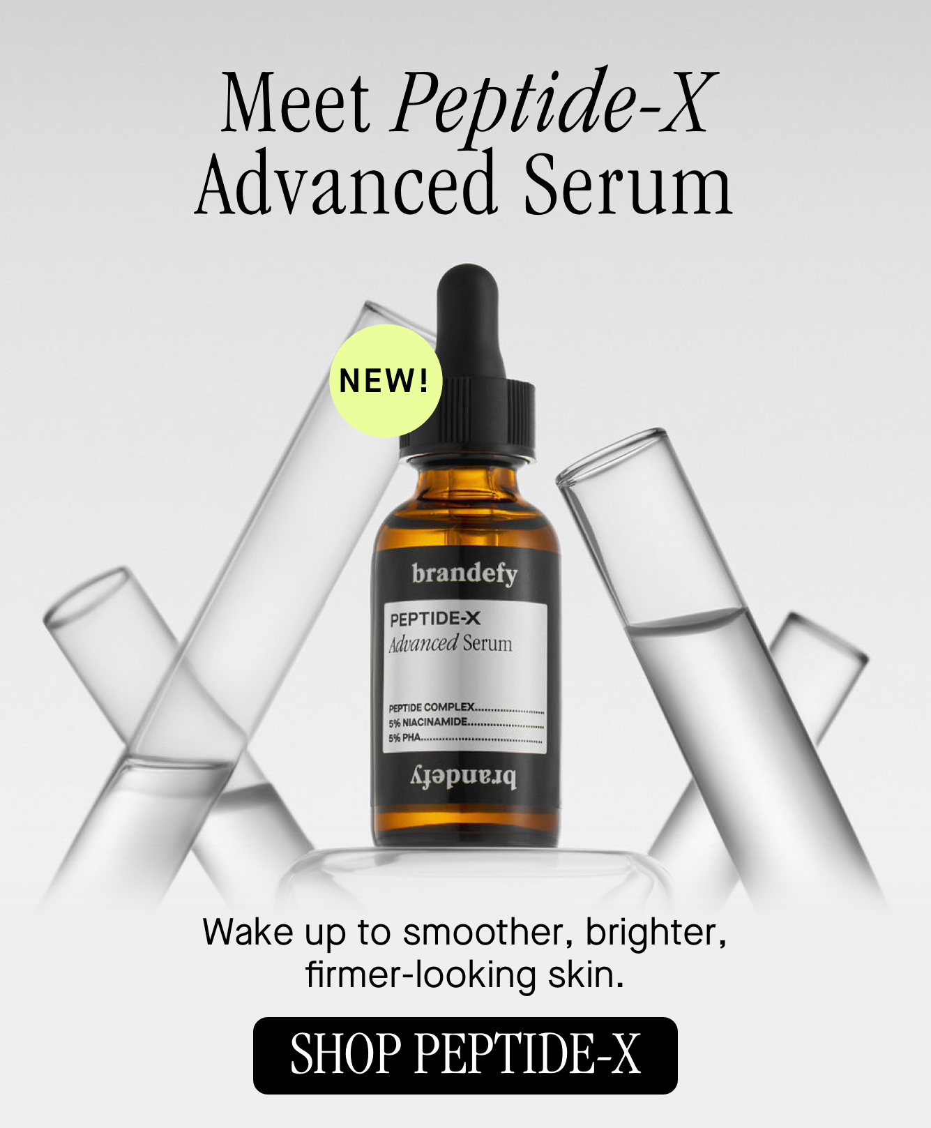 Meet Peptide X Advanced Serum