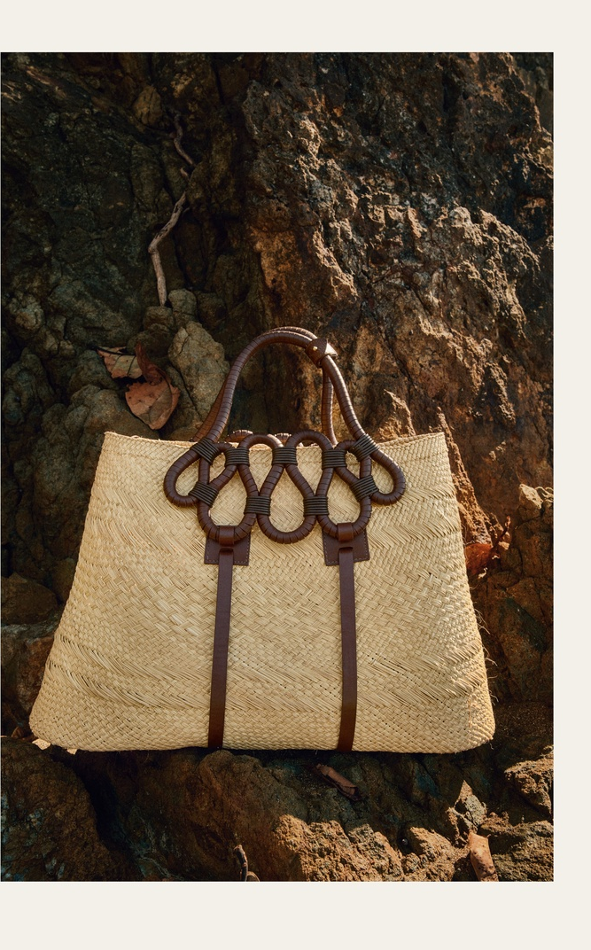 Ritual de Verano Beach Bag in Ecru