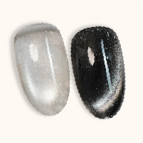 LDS Midnight Merry RB05 Silver, shown over clear and over black
