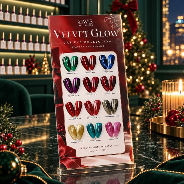LAVIS Velvet Glow CE4 cat eye set of 12