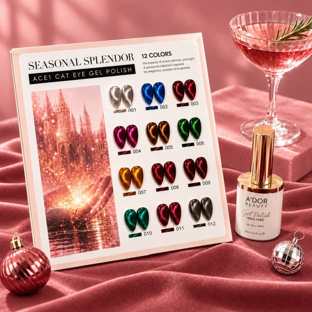 A'DOR ACE1 Seasonal Splendor cat eye set of 12
