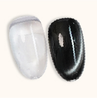 LDS Midnight Merry RB07 Moon Light, shown over clear and over black