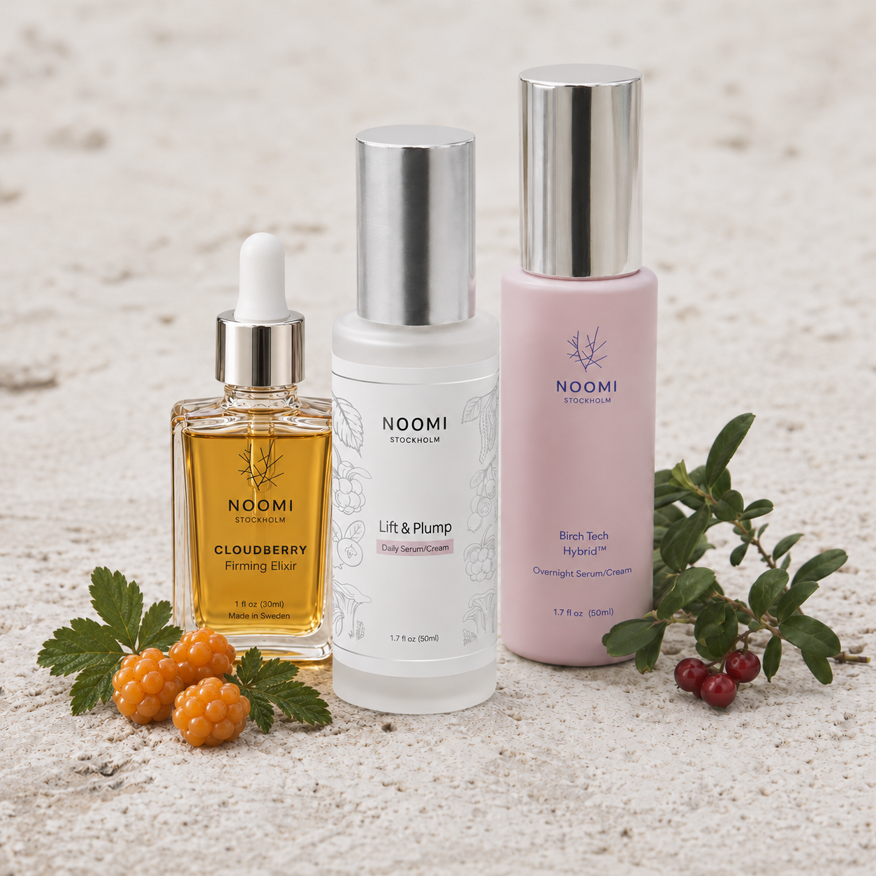 Nordic skincare ritual