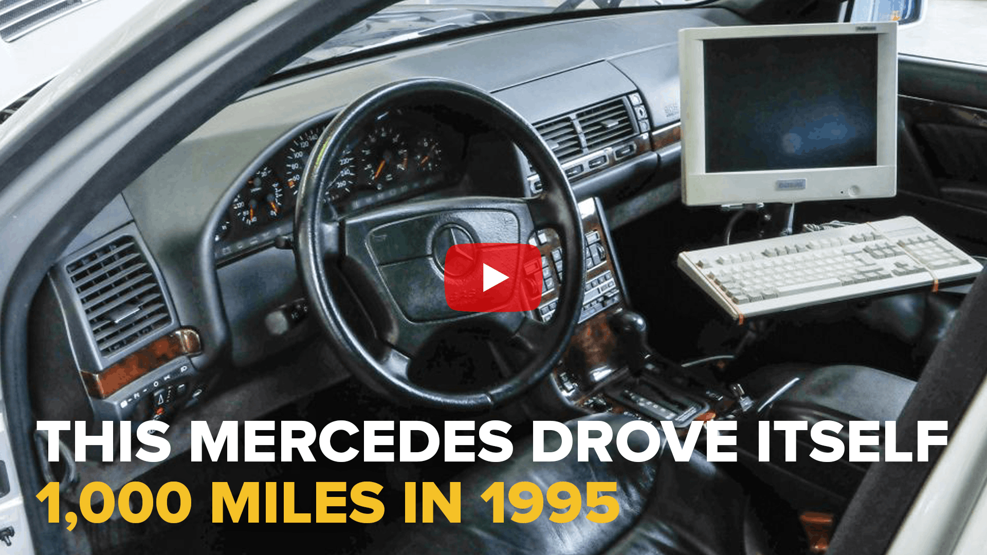 Mercedes Had a Self-Driving S-Class in 1995