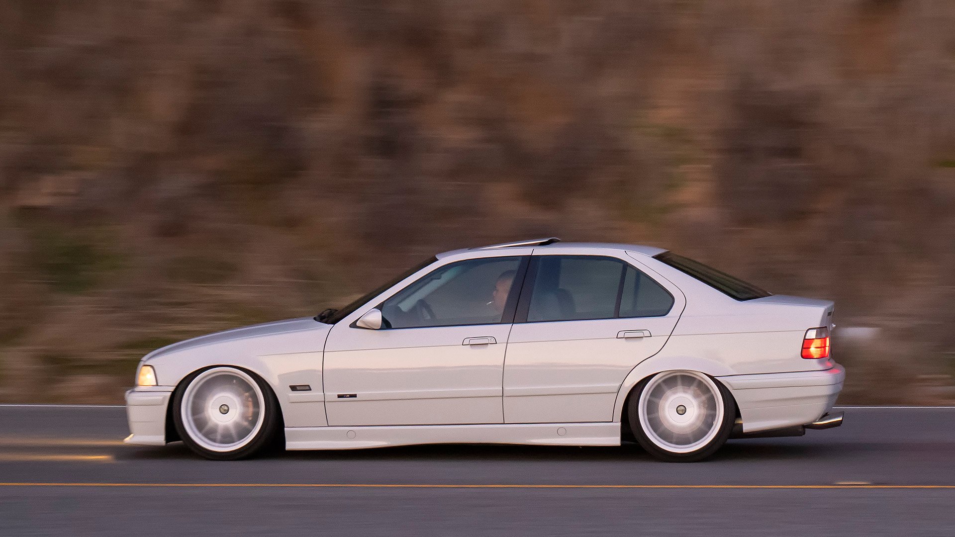 What Dreams Are Made of - Alpine White BMW E36 328i Sedan