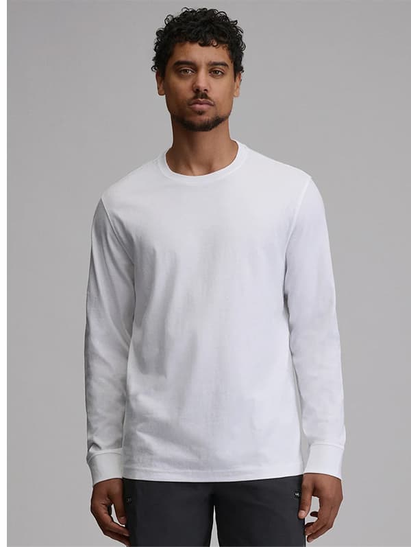 Men's Legend Wash 100% Cotton Long-Sleeve Classic T-Shirt