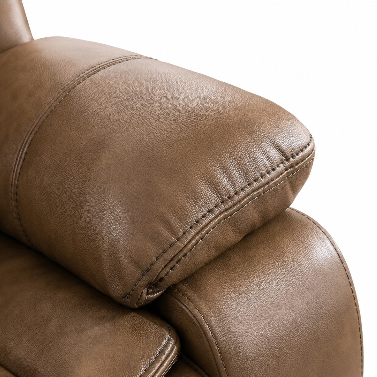 Overstuffed pillow-top arm