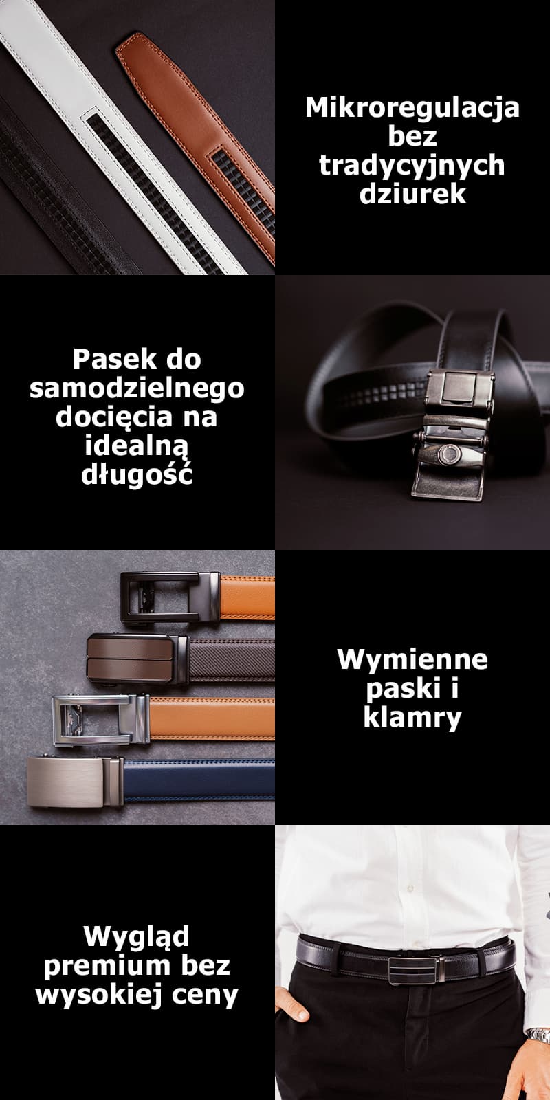 Pasek, który naprawdę pasuje.