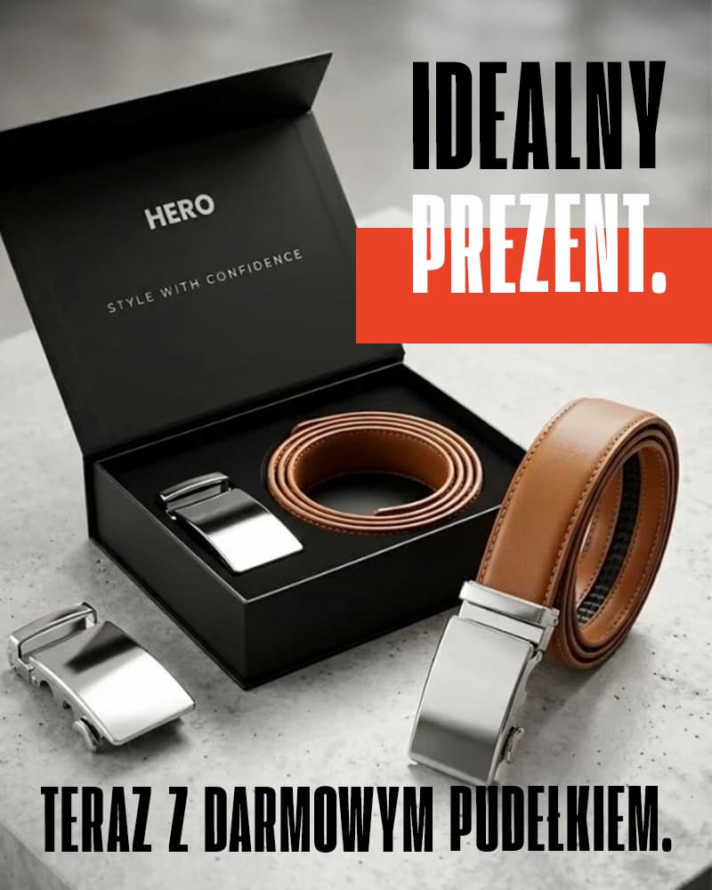 DARMOWE Pudełko Prezentowe do każdego zestawu HERO Belt Set