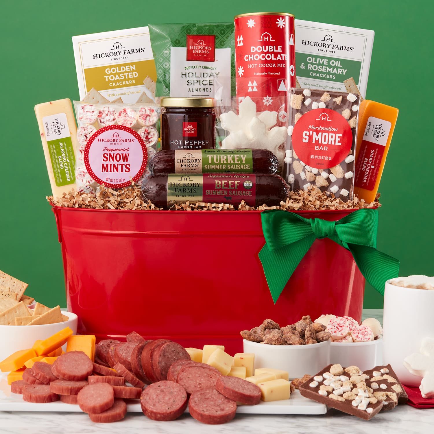 Happy Holidays Gift Basket