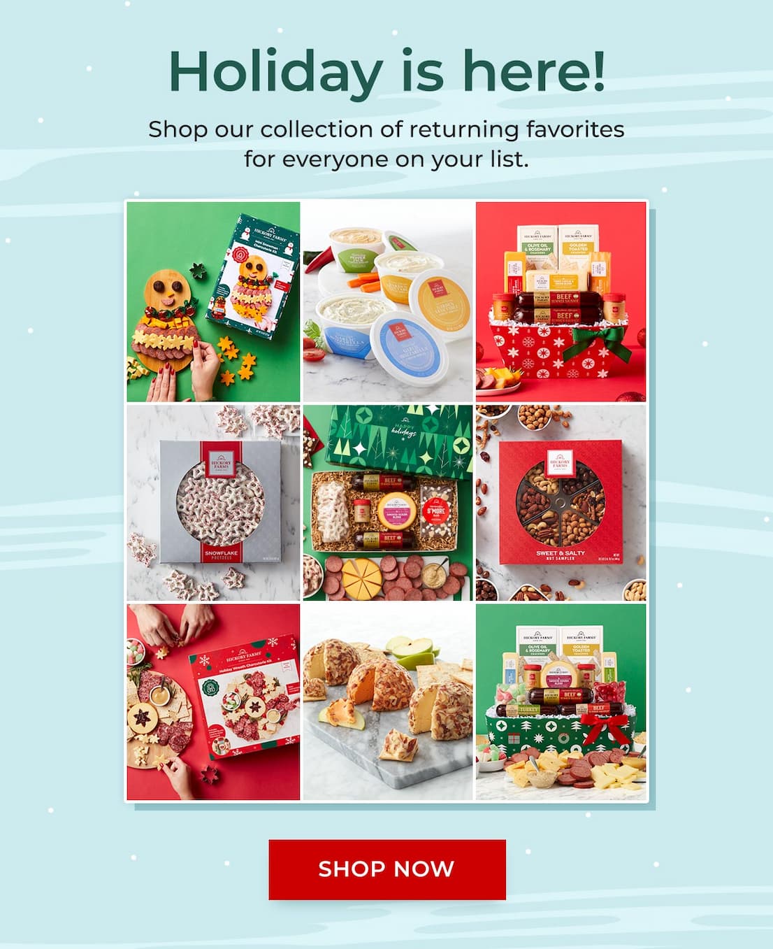 Holiday favorites are back in stock