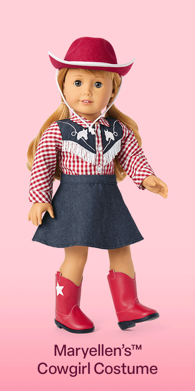 Courtney’s™ Halloween Costume Maryellen’s™ Cowgirl Costume Softball Star Uniform