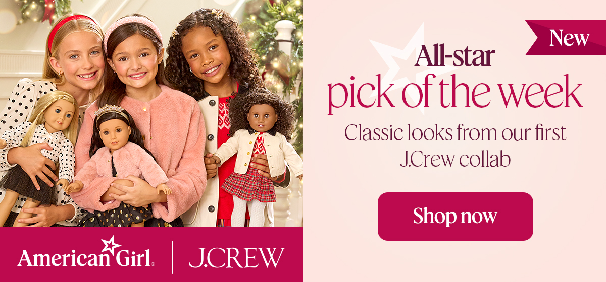 All Star Pick of the week. Classic looks from our first J.Crew collab. Shop now