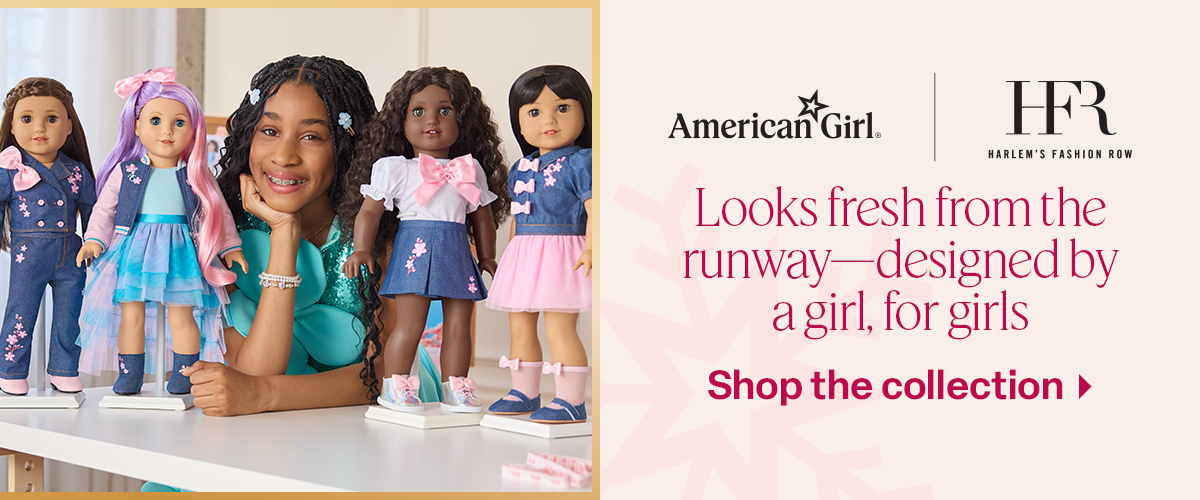 Looks fresh from the runway—designed by a girl, for girls I Shop the collection 