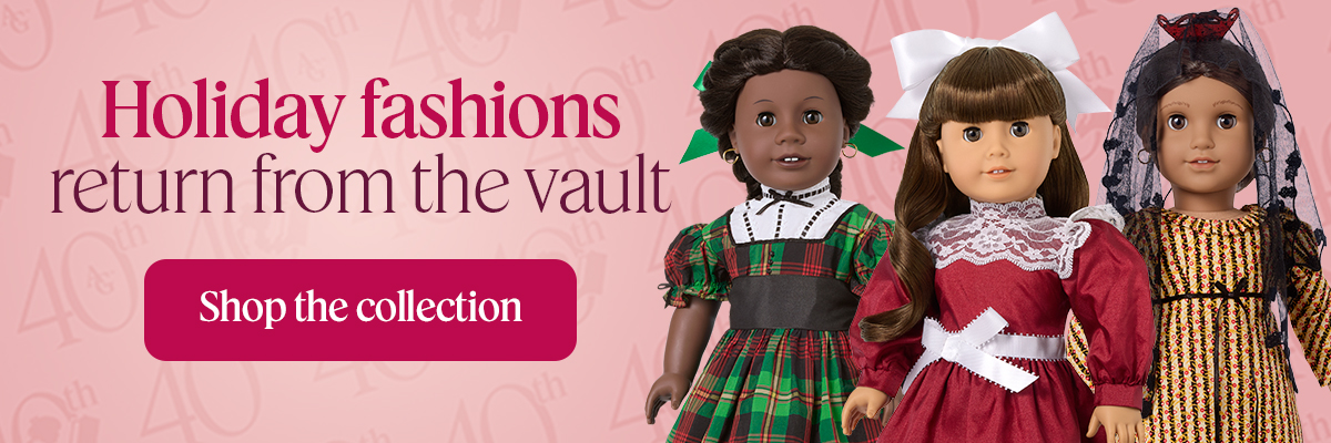 Holiday fashions return from the vault - Shop The American Girl's Collection
