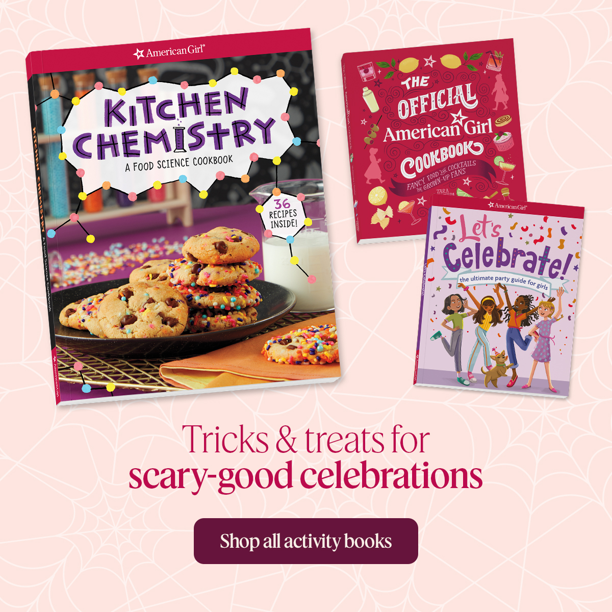 Tricks & treats for scary-good celebrations  Shop all activity books.