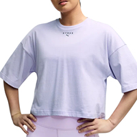 Koszulka treningowa damska Puma x Hyrox Cropped Lifestyle 529253 / kolor fioletowy