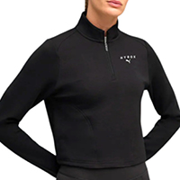Bluza treningowa damska Puma x Hyrox Cloudspun 1/4 Zip 527635 / kolor czarny