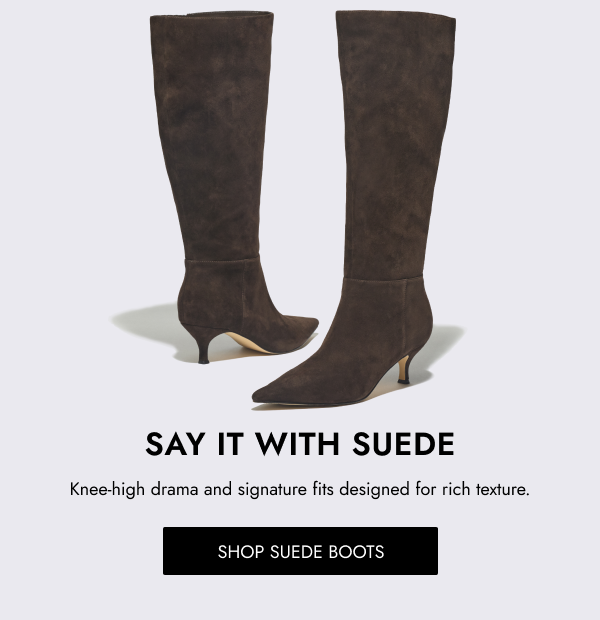 Brown Suede Boots 