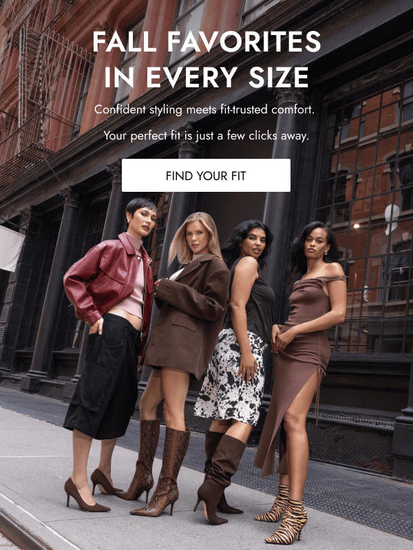 FIND YOUR FIT 