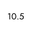 10.5