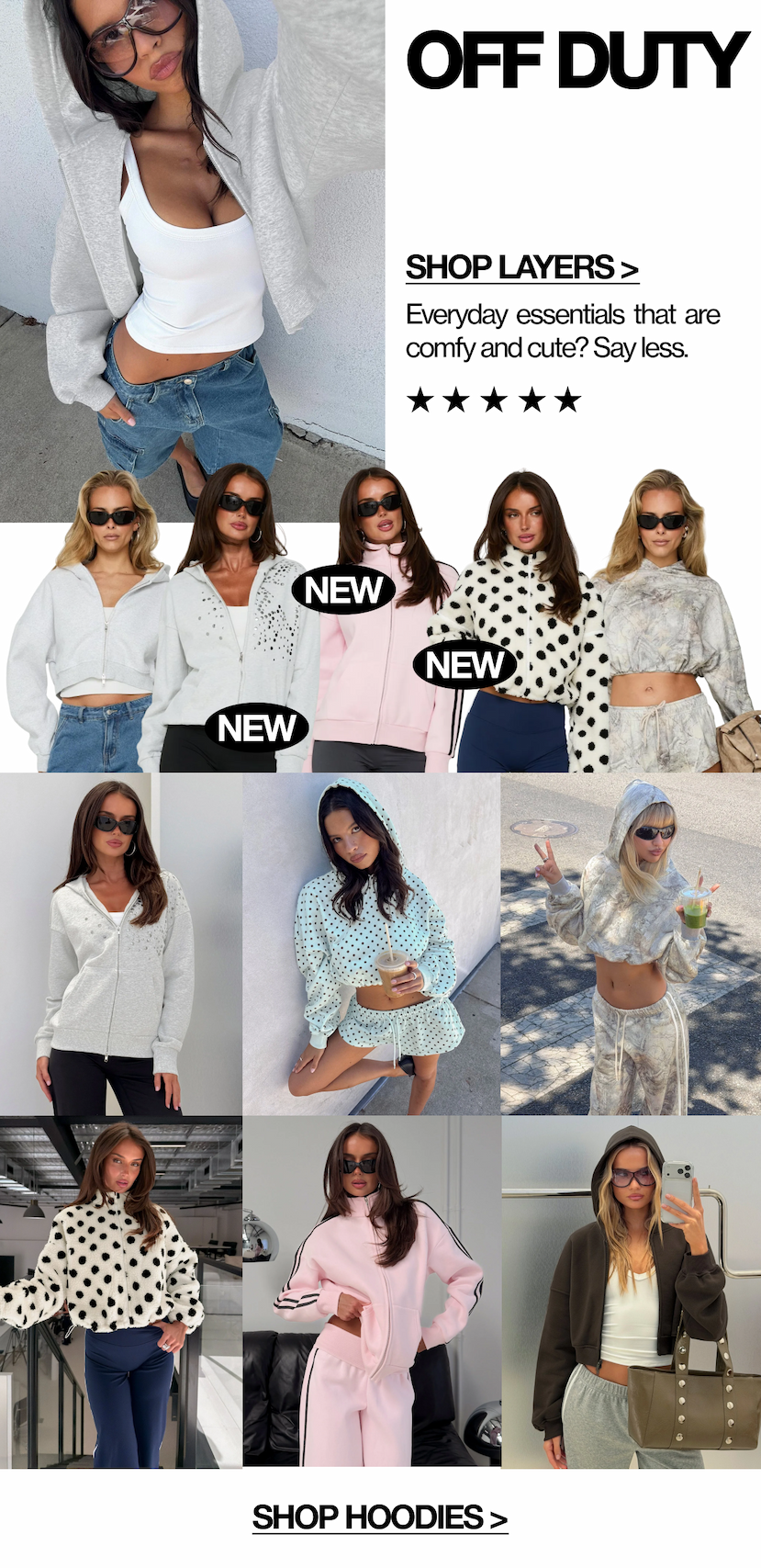 Your off duty uniform just dropped…