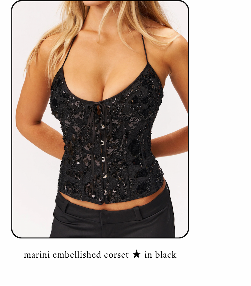 Marini Embellished Corset