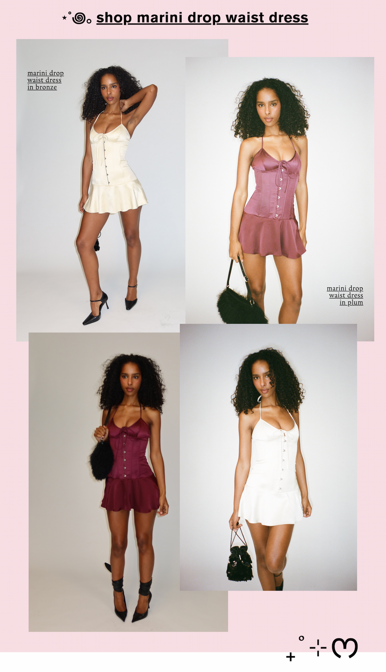 Marini Drop Waist Dress