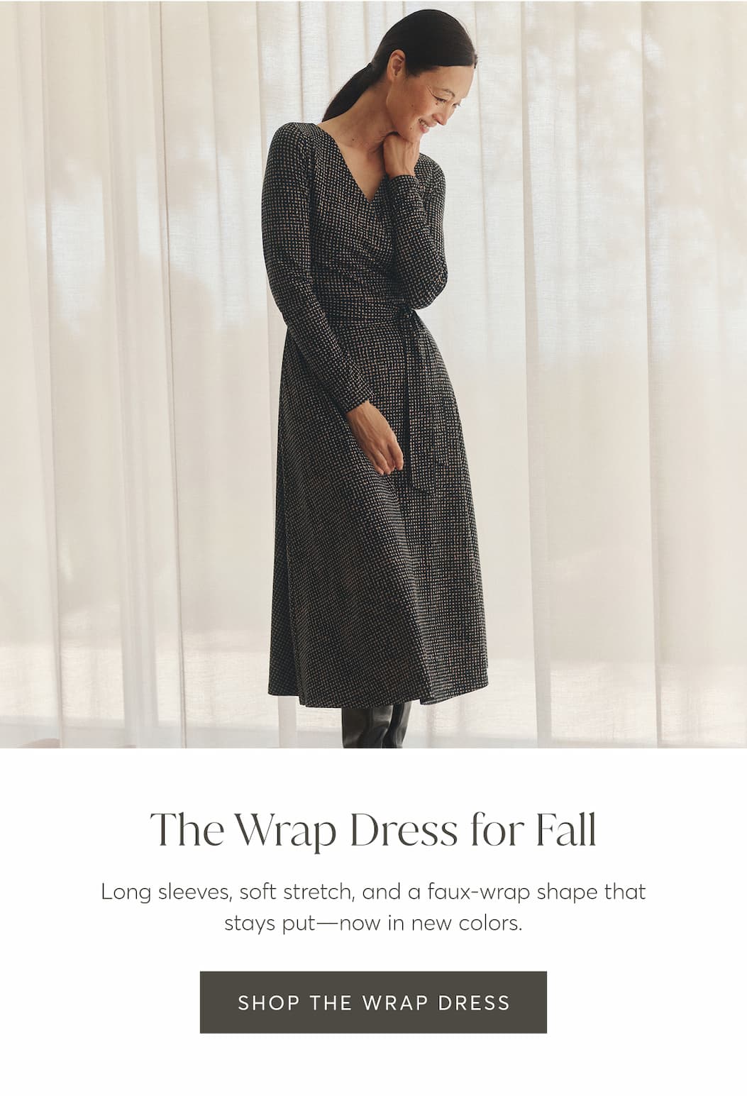 Fit and Flare Wrap Dress | Shop The Wrap