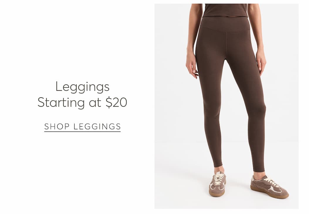 Leggings Starting at $20