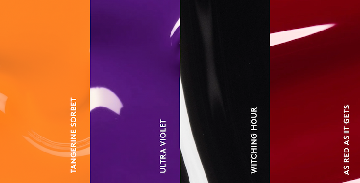 your halloween colour palette